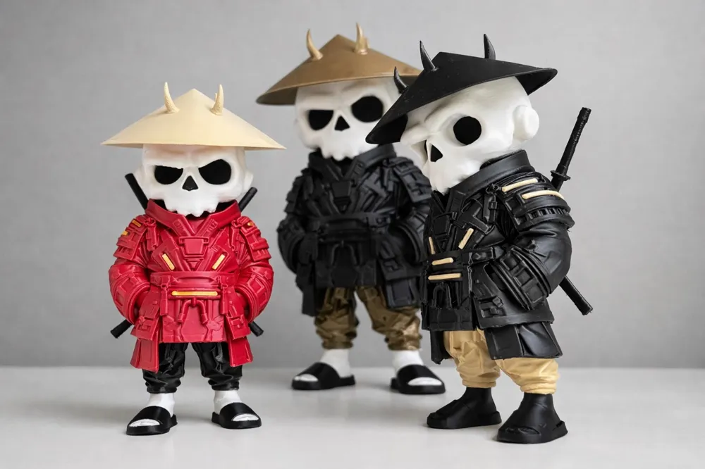 Bonecos Skulls - Samurai - imagem 2